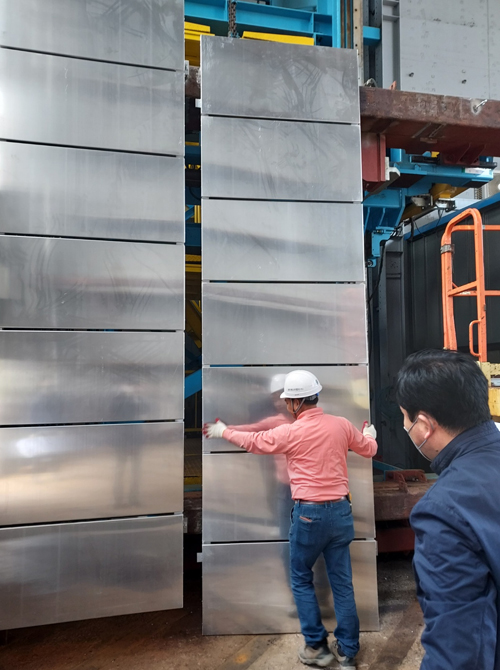 Weldless assembly scene